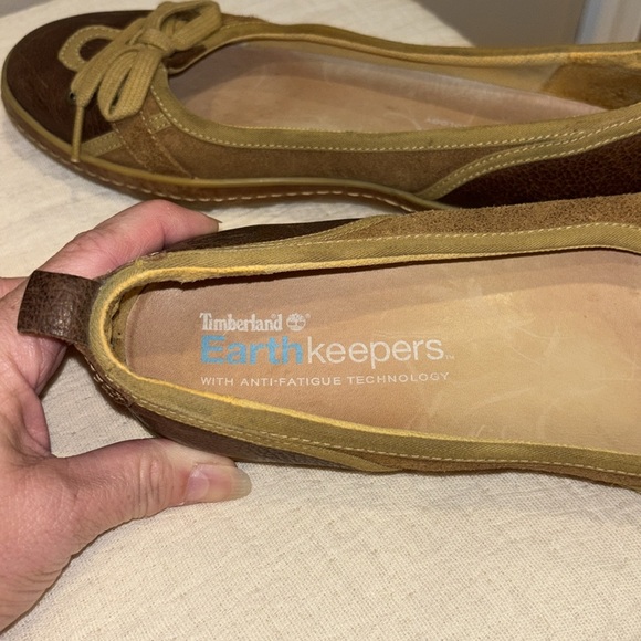 Timberland Earthkeepers Faulkner Leather Ballerina, Women's Ballet Flats Sz 8M - Picture 11 of 11